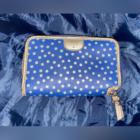 Fossil coated canvas wallet - Picture 1 of 9